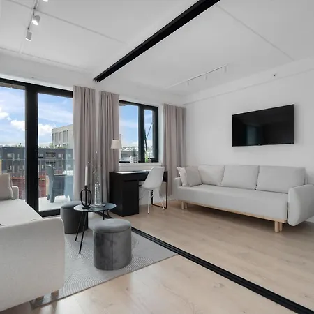 Sleek 1Bd Apt With Sea View Tromso Exterior photo